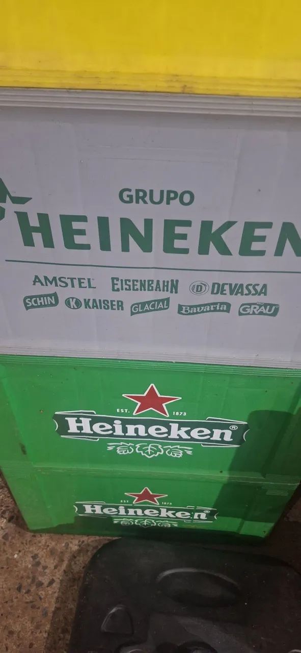 Engradados de Heineken 600ml