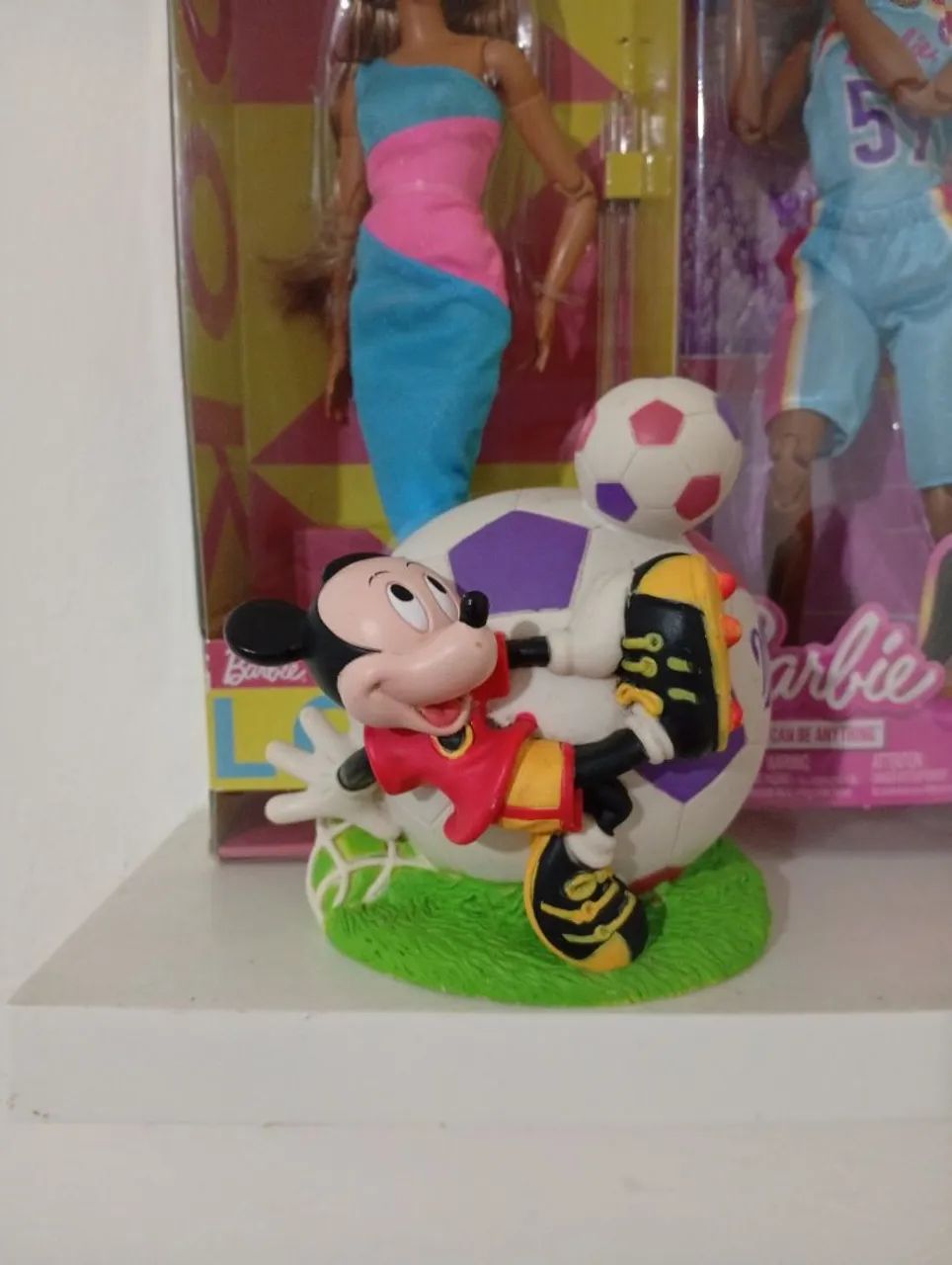 Cofre vintage Mickey mouse soccer