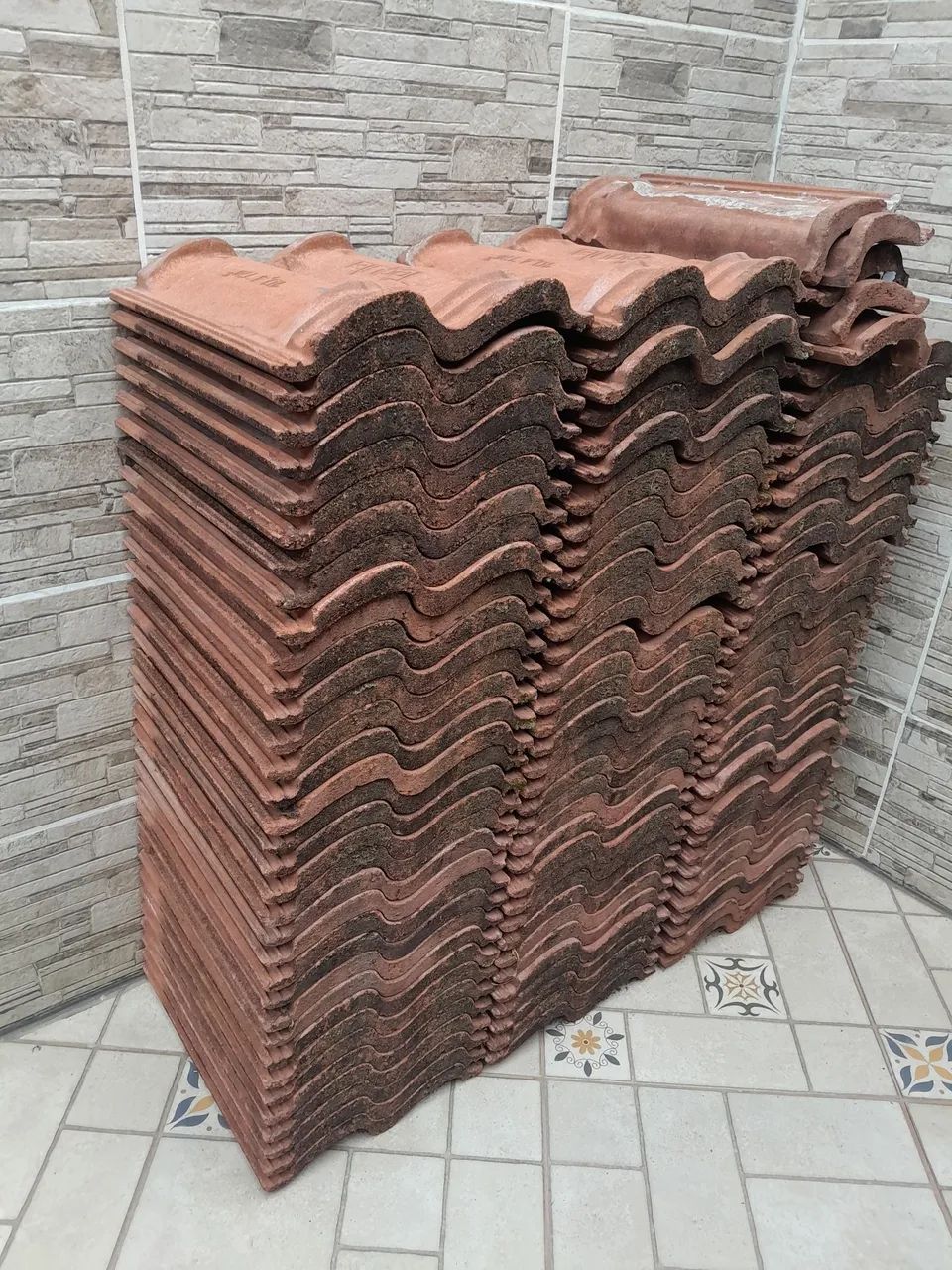 Telha de cimento Tegula