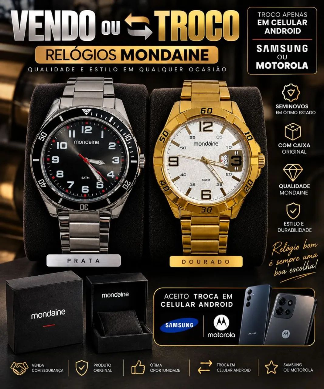 Relógios Mondaine