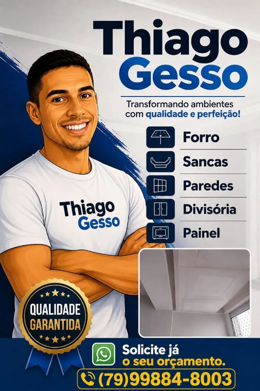 Gesseiro Profissional. *