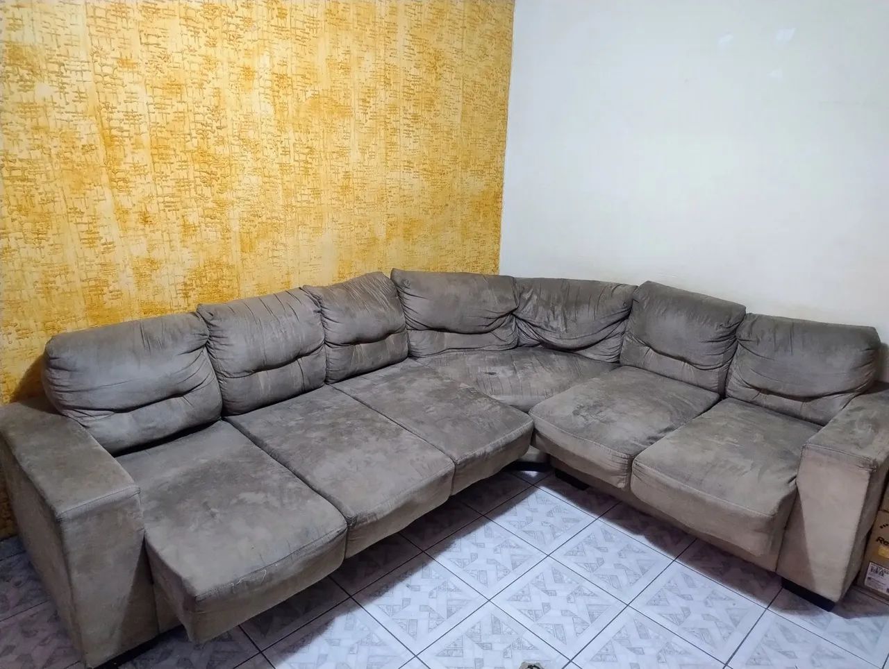 Sofá de Canto 5 Lugares65104743628929123