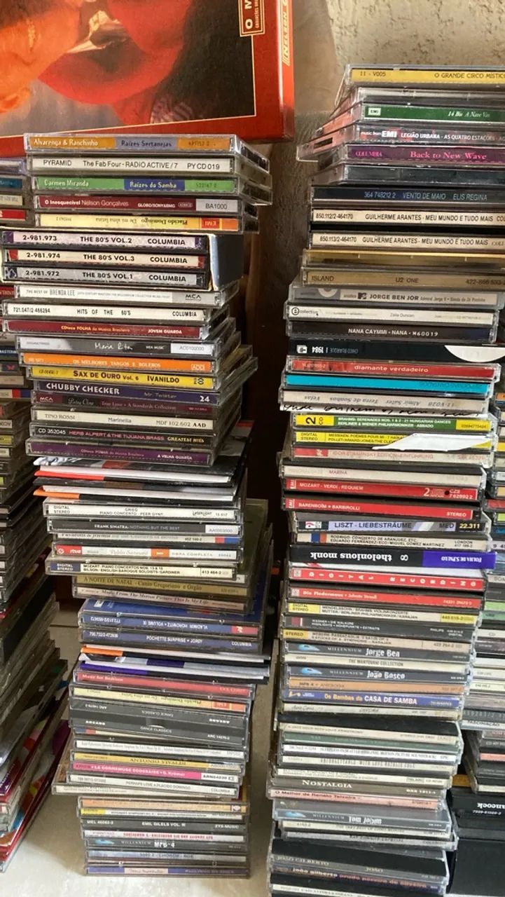 Lote com mais de 500 CDs - MPB, Bossa Nova e Samba - Foto 3