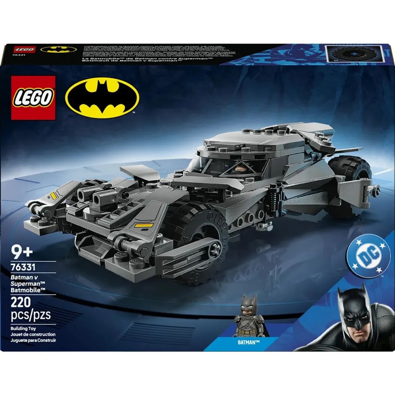 Lego Batman vs Superman Batmobile 20th Anniversary Batmóvel LACRADO - Foto 2