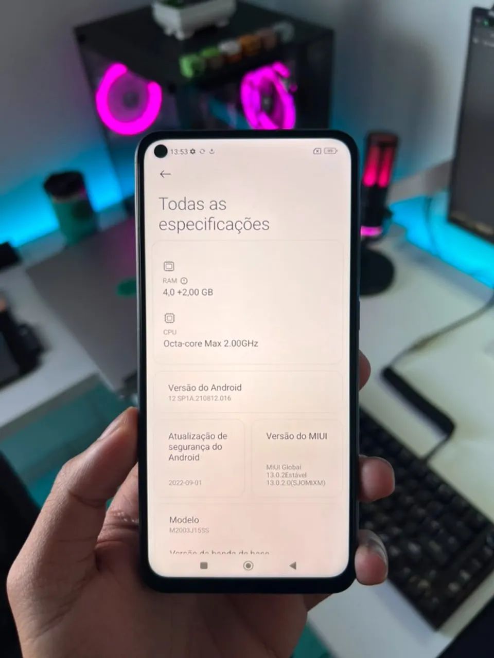 Xiaomi Redmi Note 9 - 128 GB - 6 Ram - Foto 5