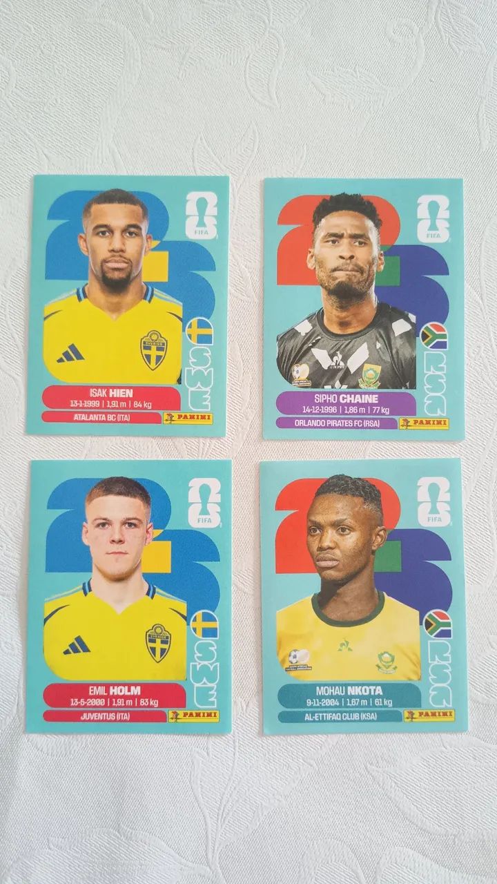 Figurinhas da Copa 2026