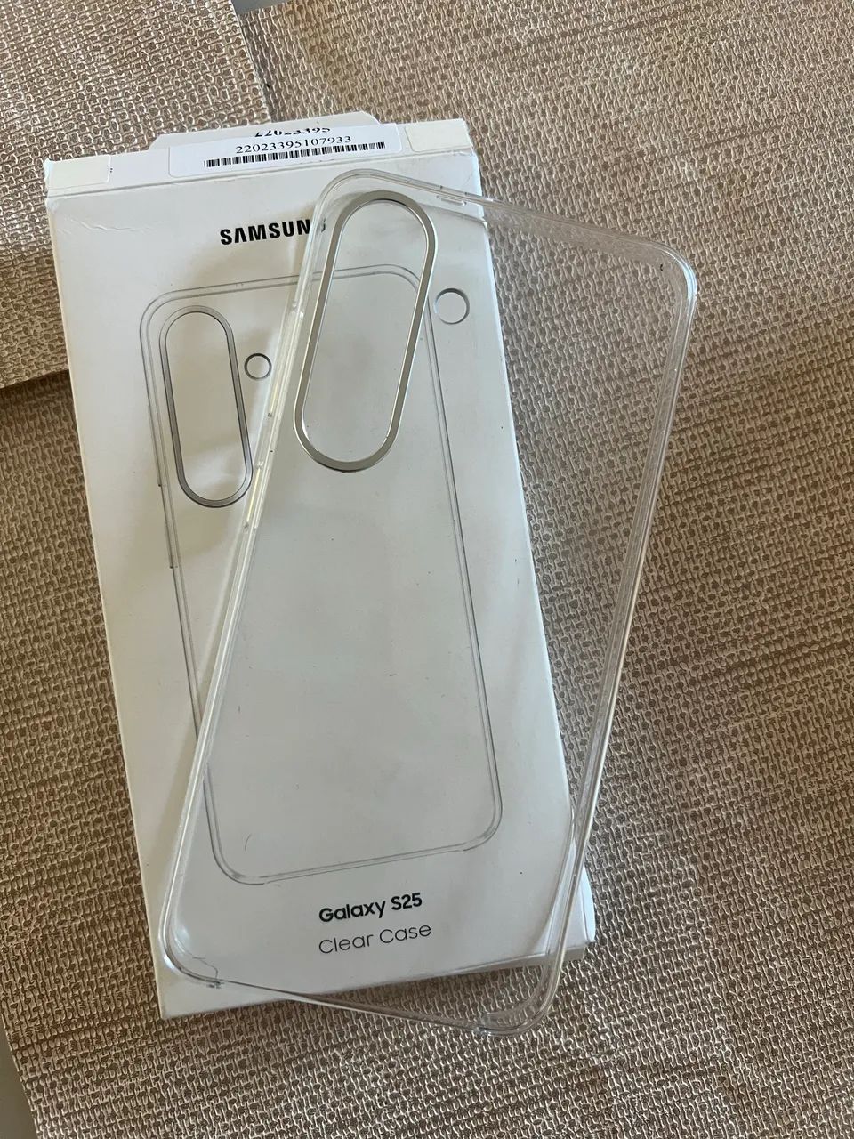 Capinha Samsung galaxy s25 clear case 