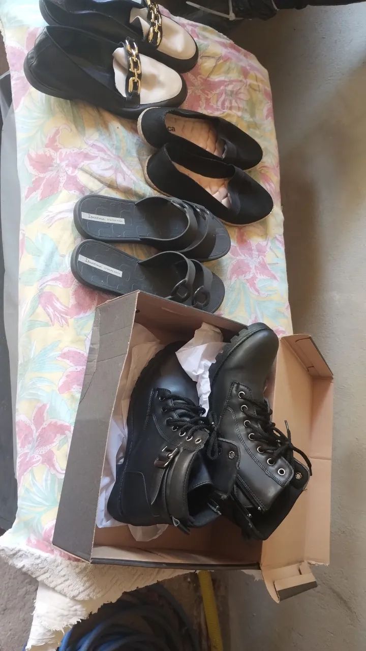 Bota e sapatilha 
