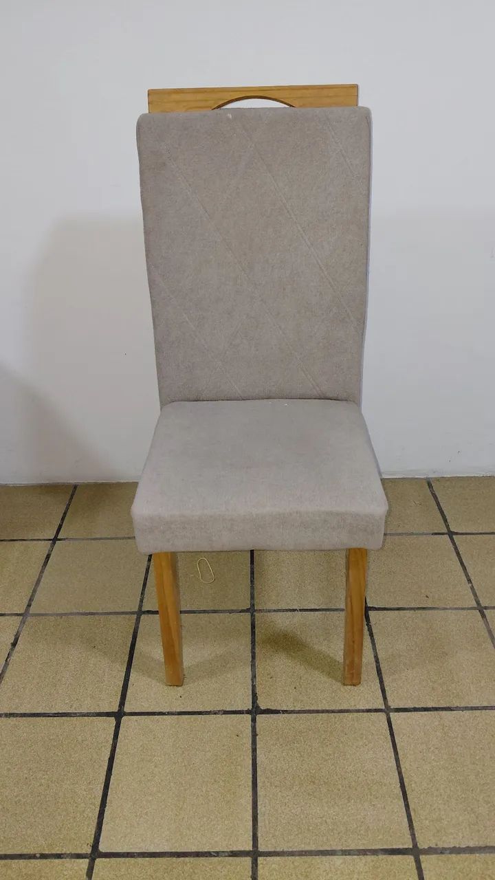 6 cadeiras novas para sala de jantar - Foto 3