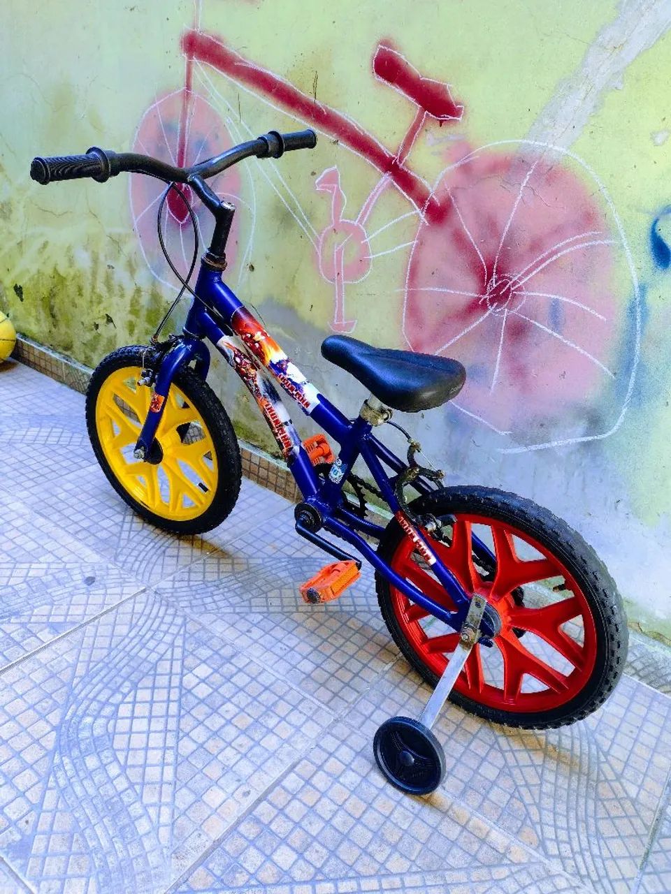 Bicicleta aro 16 usada desapego  - Foto 3