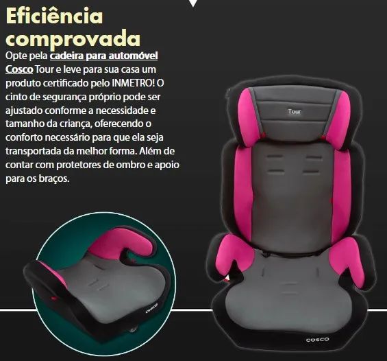 cadeirinha carro infantil - Foto 4