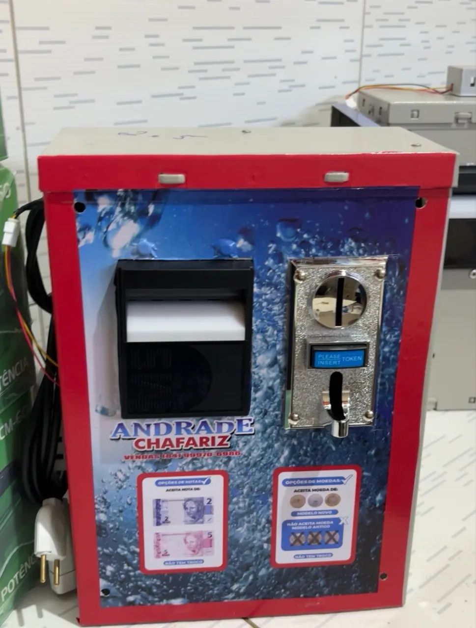 Máquina para chafariz Eletrônico 