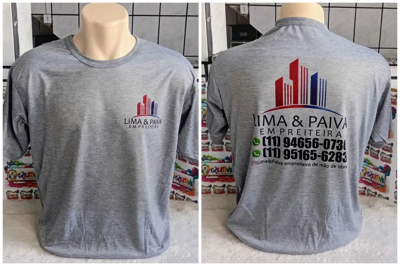 CAMISETAS PERSONALIZADAS PARA UNIFORME E EVENTOS  - Foto 3