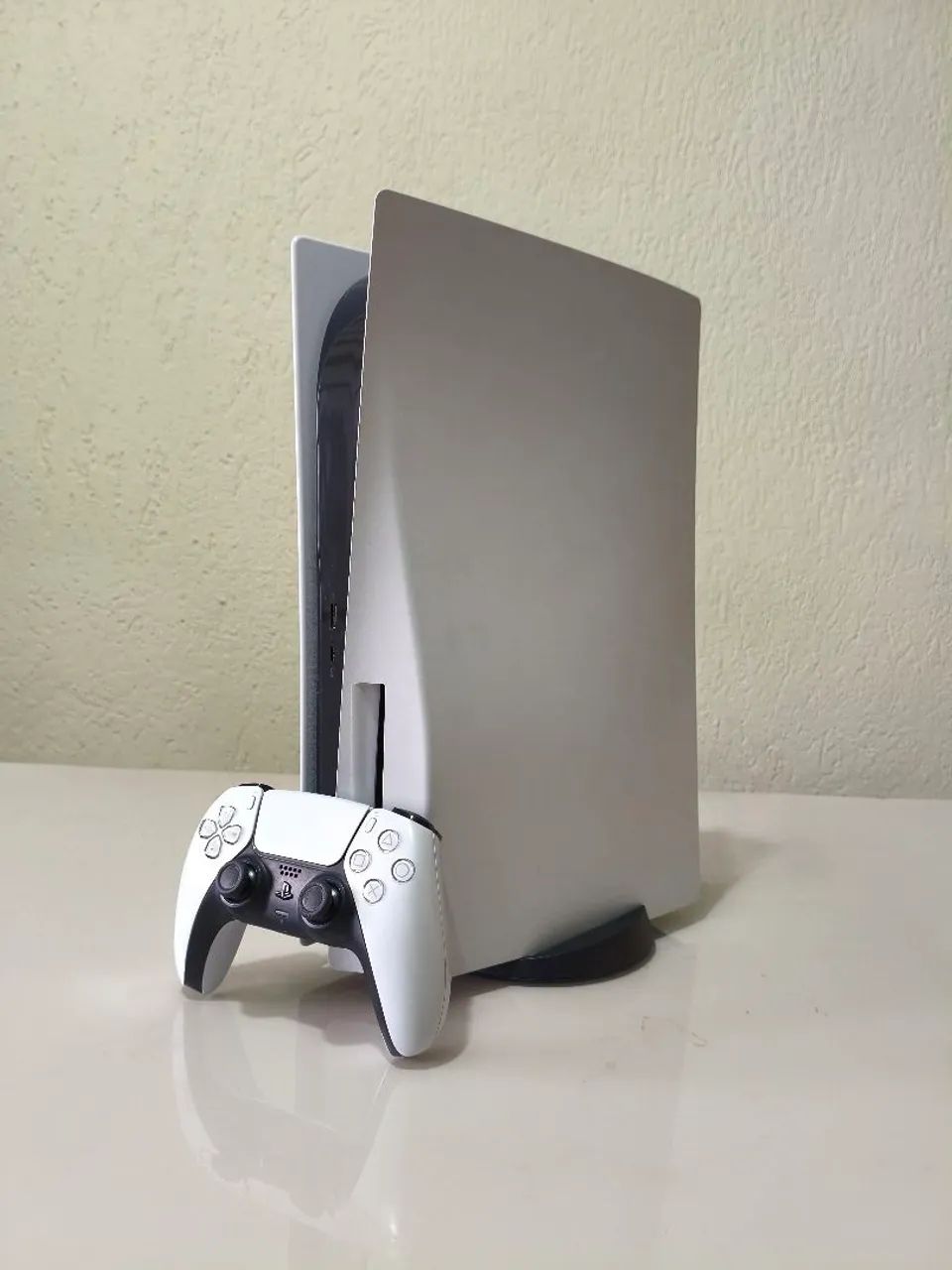 PS5 COM LEITOR + CONTROLE + CAIXA ORIGINAL