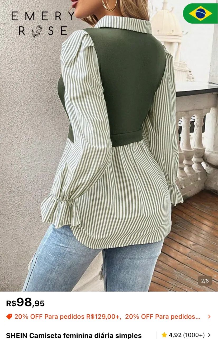 Blusa Shein - Foto 3