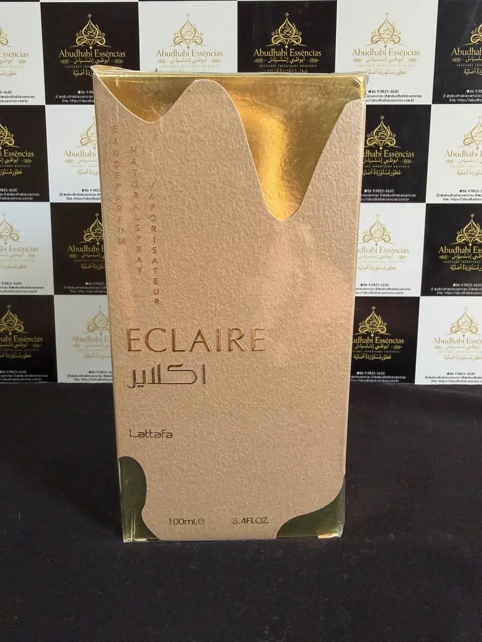 Perfume Árabe ECLAIRE Lattafa Feminino 100ml Original - Foto 2