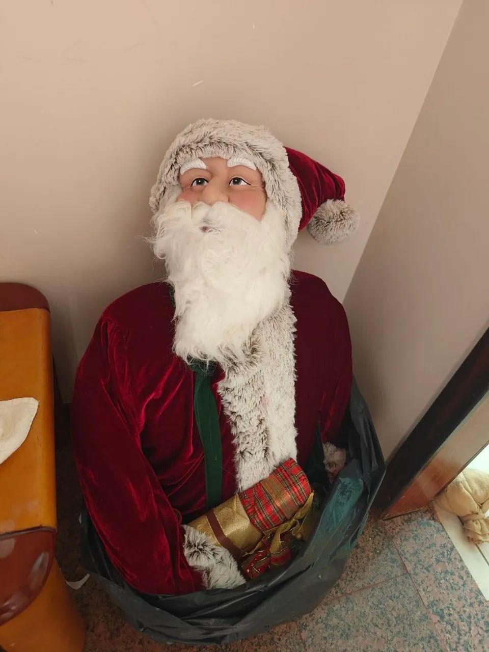 Papai noel tamanho real 