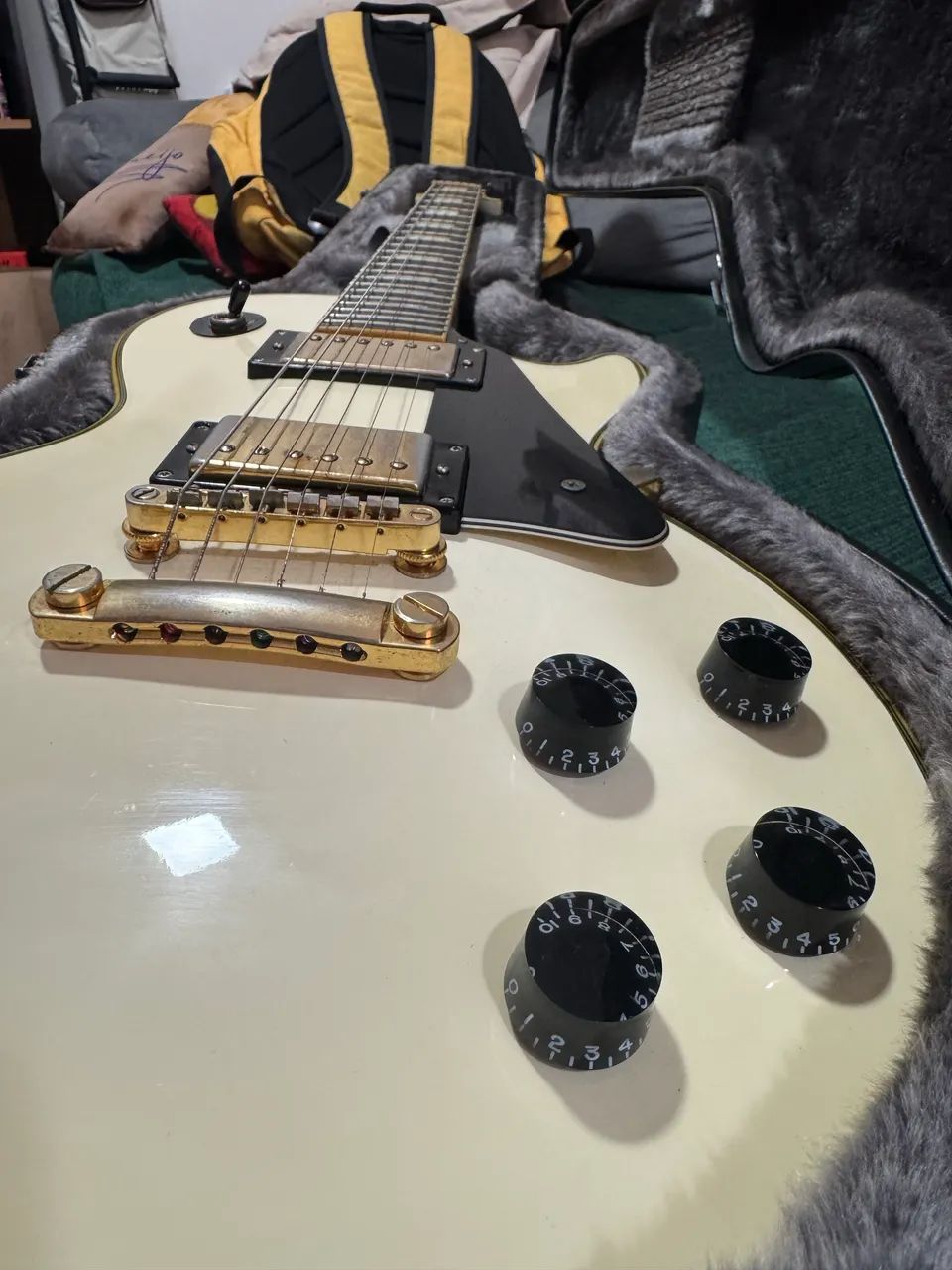 Guitarra Epiphone Les Paul Alpine White 