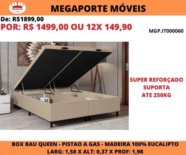 BOX BAÚ QUEEN