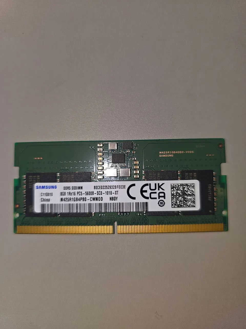 Samsung DDR5 8GB×2 計16GB PC5-5600B Kit de Memorias RAM 16GB (8x2) Samsung DDR5 5600Mhz - Notebook