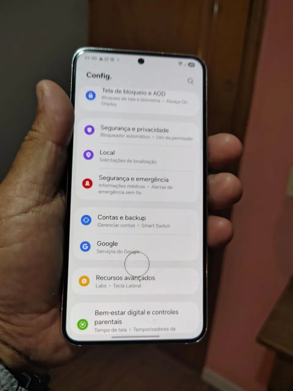 Samsung Galaxy S22/ IMPECÁVEL 