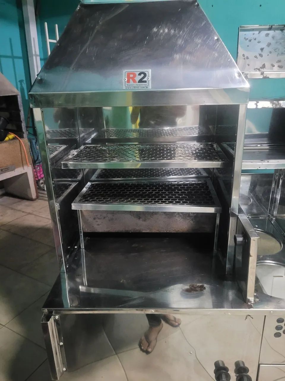 Carrinho 3 em 1. ( Espetinhos, Pastéis,  Cachorro Quente) - Foto 3