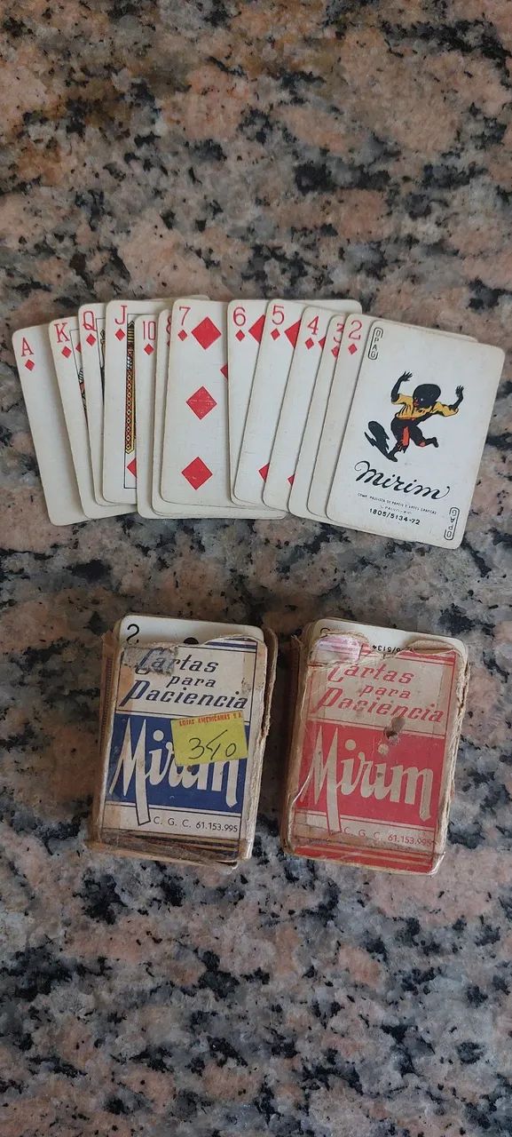 Mini baralho COPAG