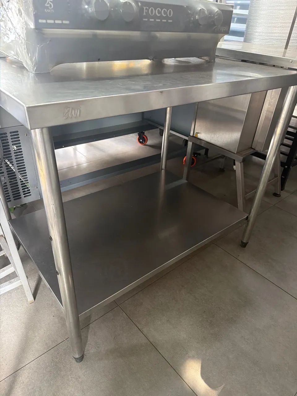 Mesa de Inox total inox 
