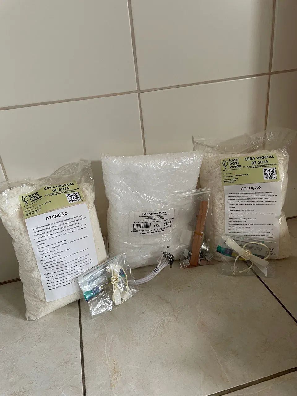 Kit para velas