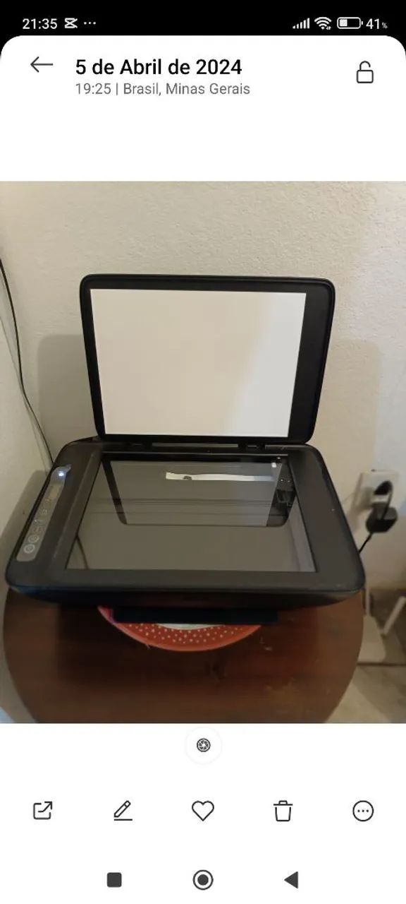 Vende - se impressora praticamente nova. - Foto 2