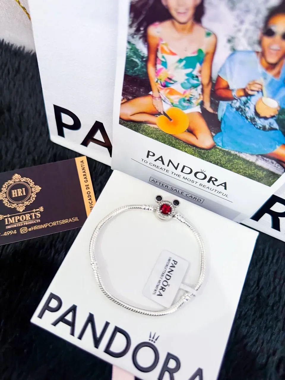 Pulseira Pandora Moments Mickey Mouse - Foto 2