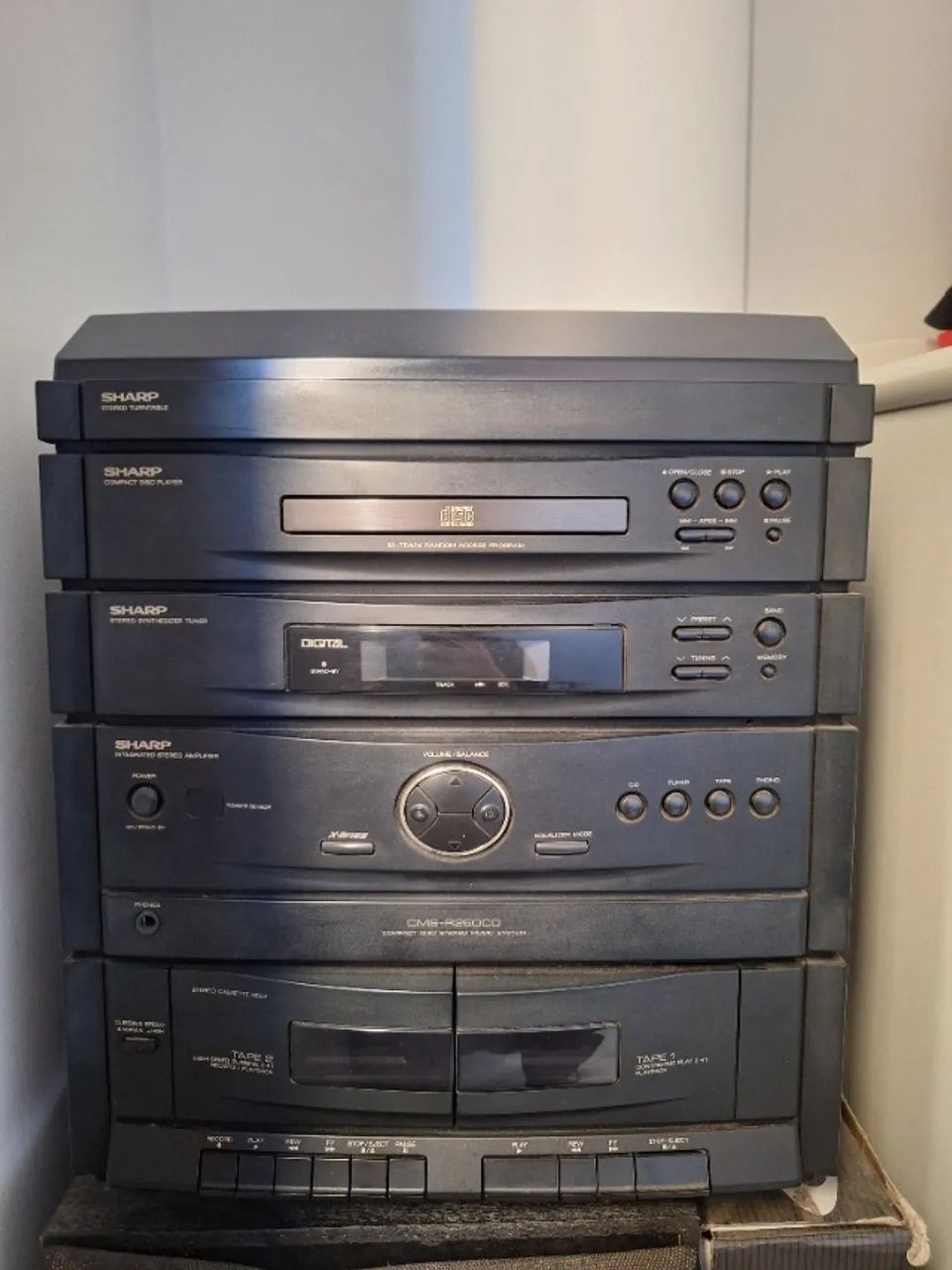 Sharp Stereo Turntable CMS-R260CD