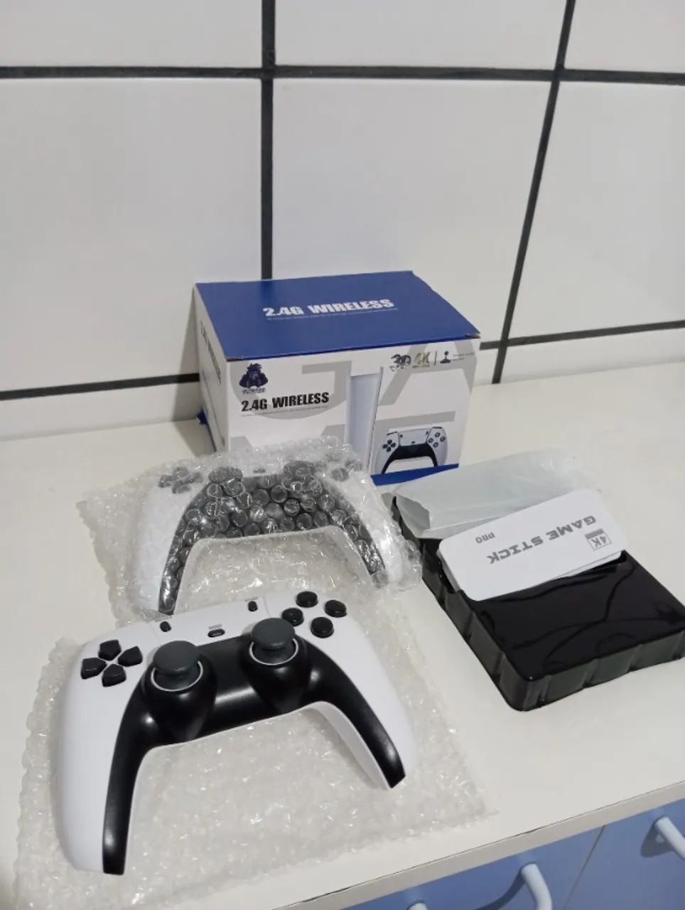 Nintendo Retrô M15 (Fácil de Jogar na sua TV com 20Mil Jogos) 02 Controles Sem Fio Lacrado - Foto 4