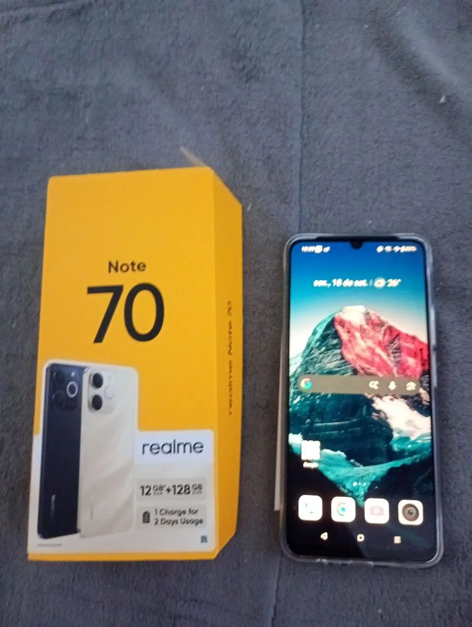 Realme Note 70 128GB - Na Caixa Completo (Excelente Estado) - Foto 3