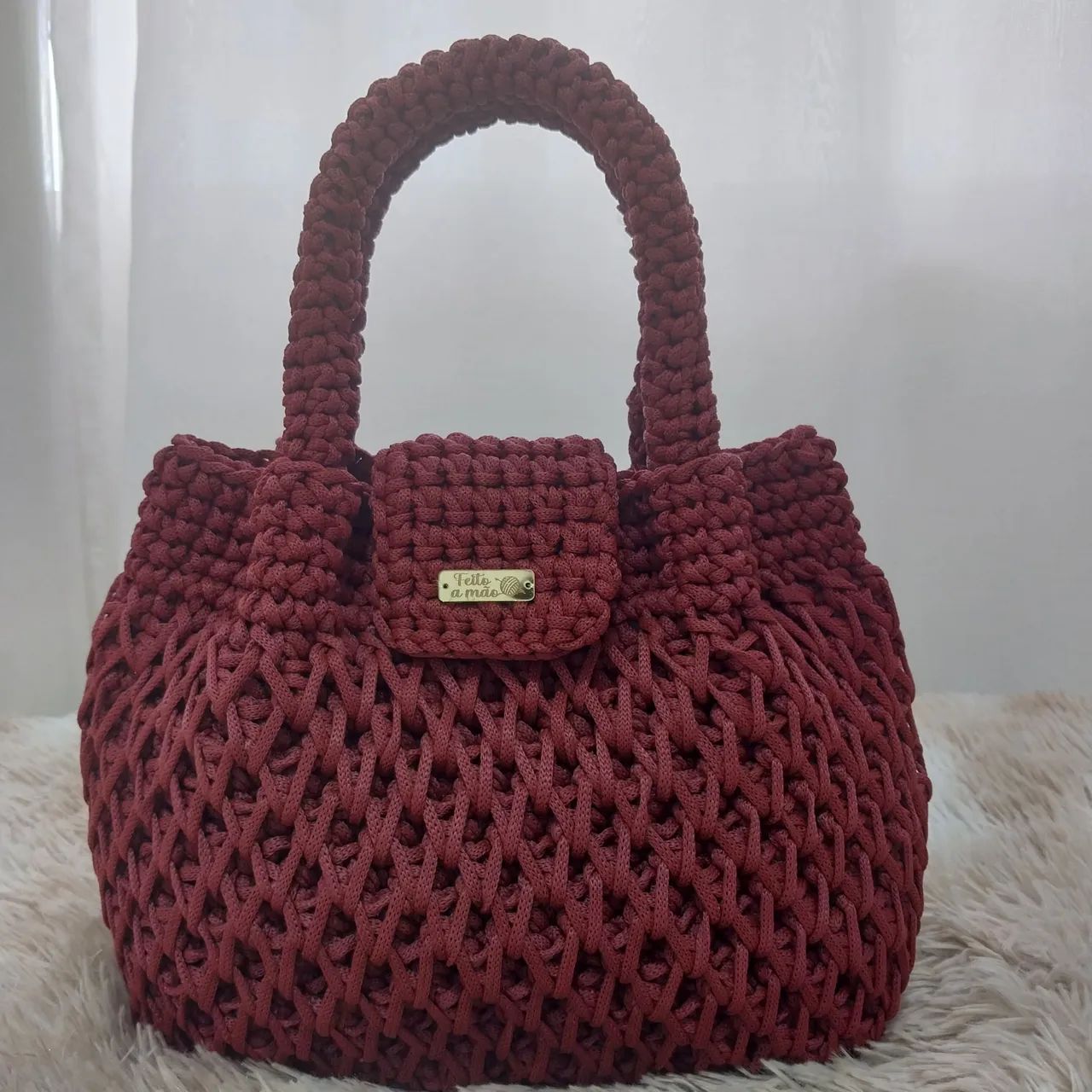 Bolsa de crochê 