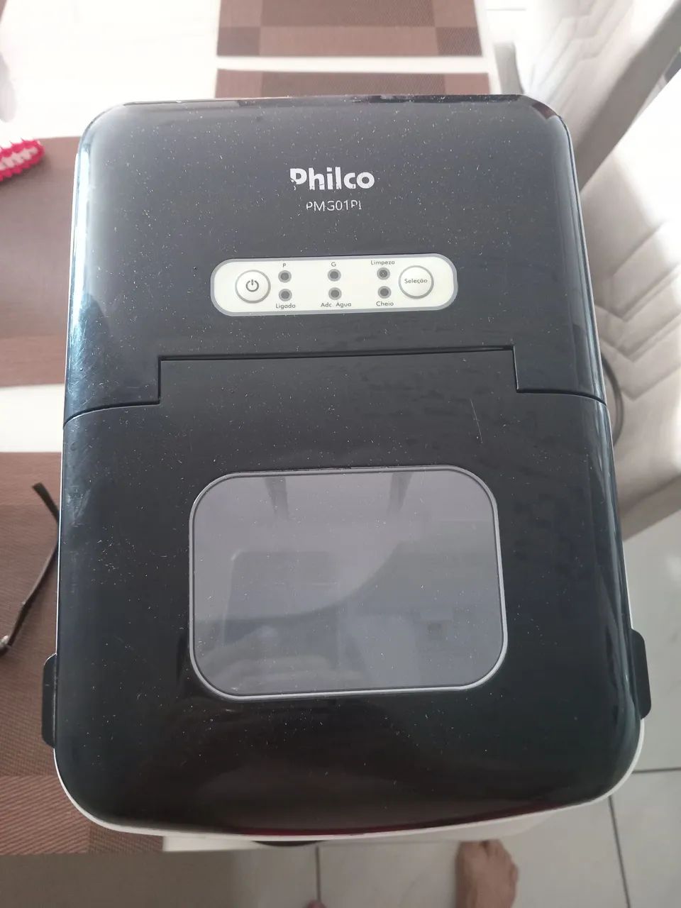 Maquina de gelo.