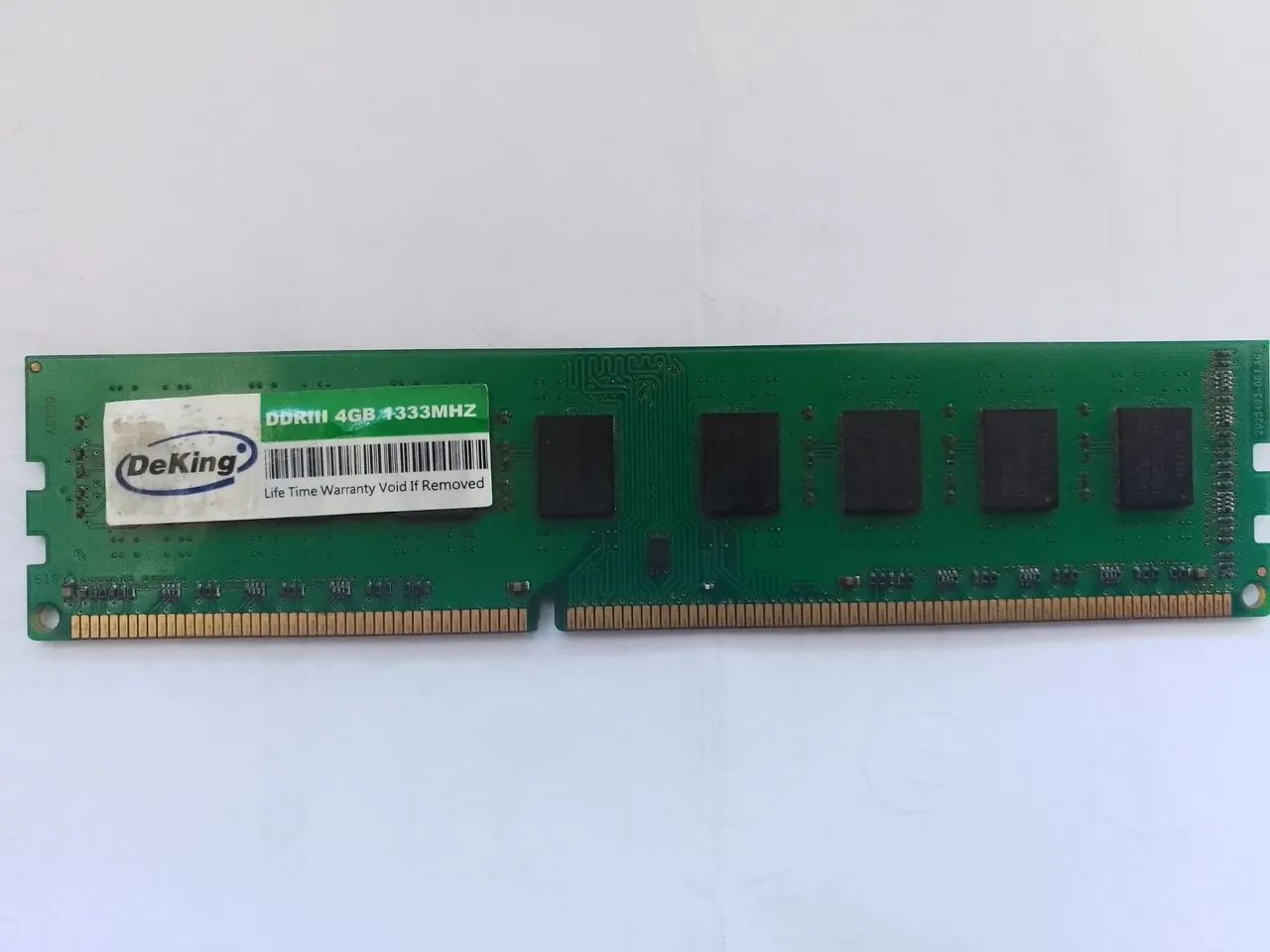 Memória RAM DDR3 4GB 1333MHz PC ? Funcionando 100% ?