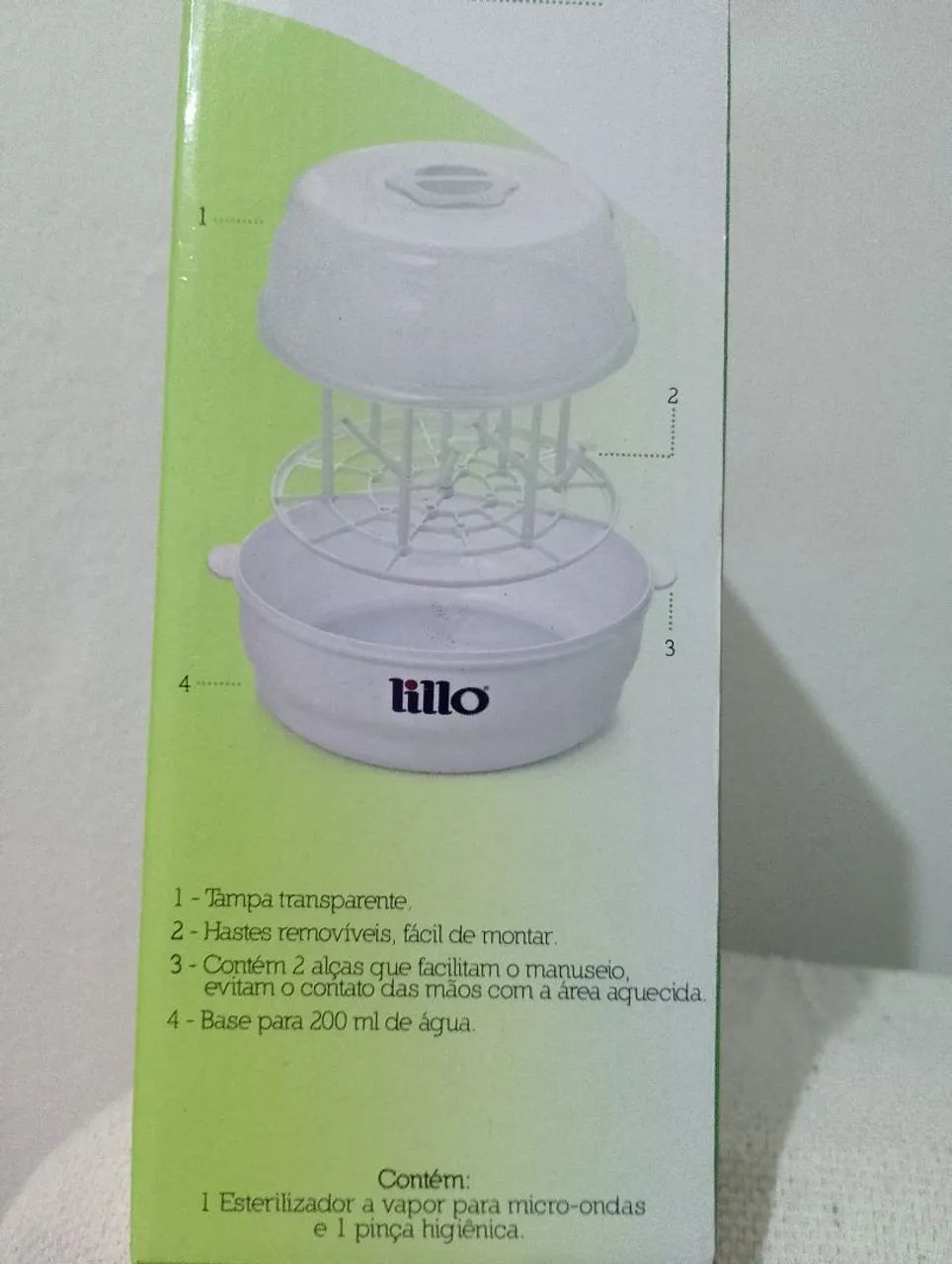 Esterilizador a vapor para micro-ondas  - Foto 2