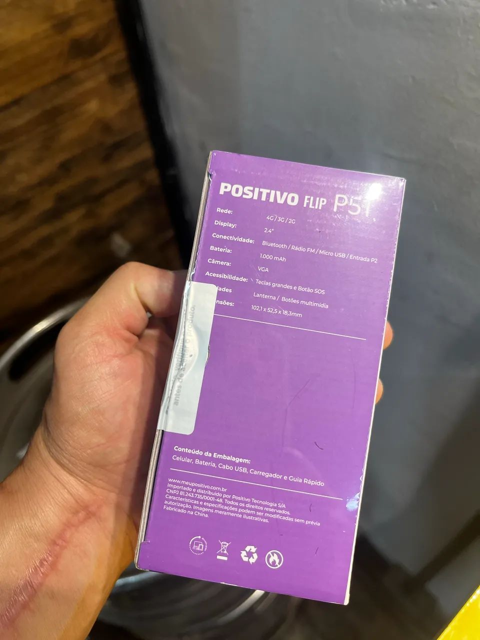 CEULAR POSITIVO P51 (ótimo p/ idosos) - Foto 3