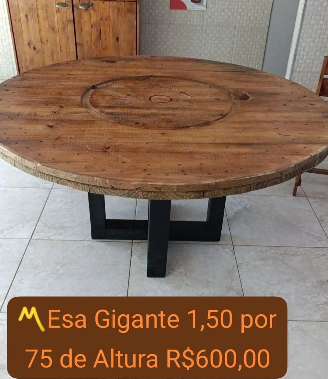 Mesas de Carretéis  - Foto 3