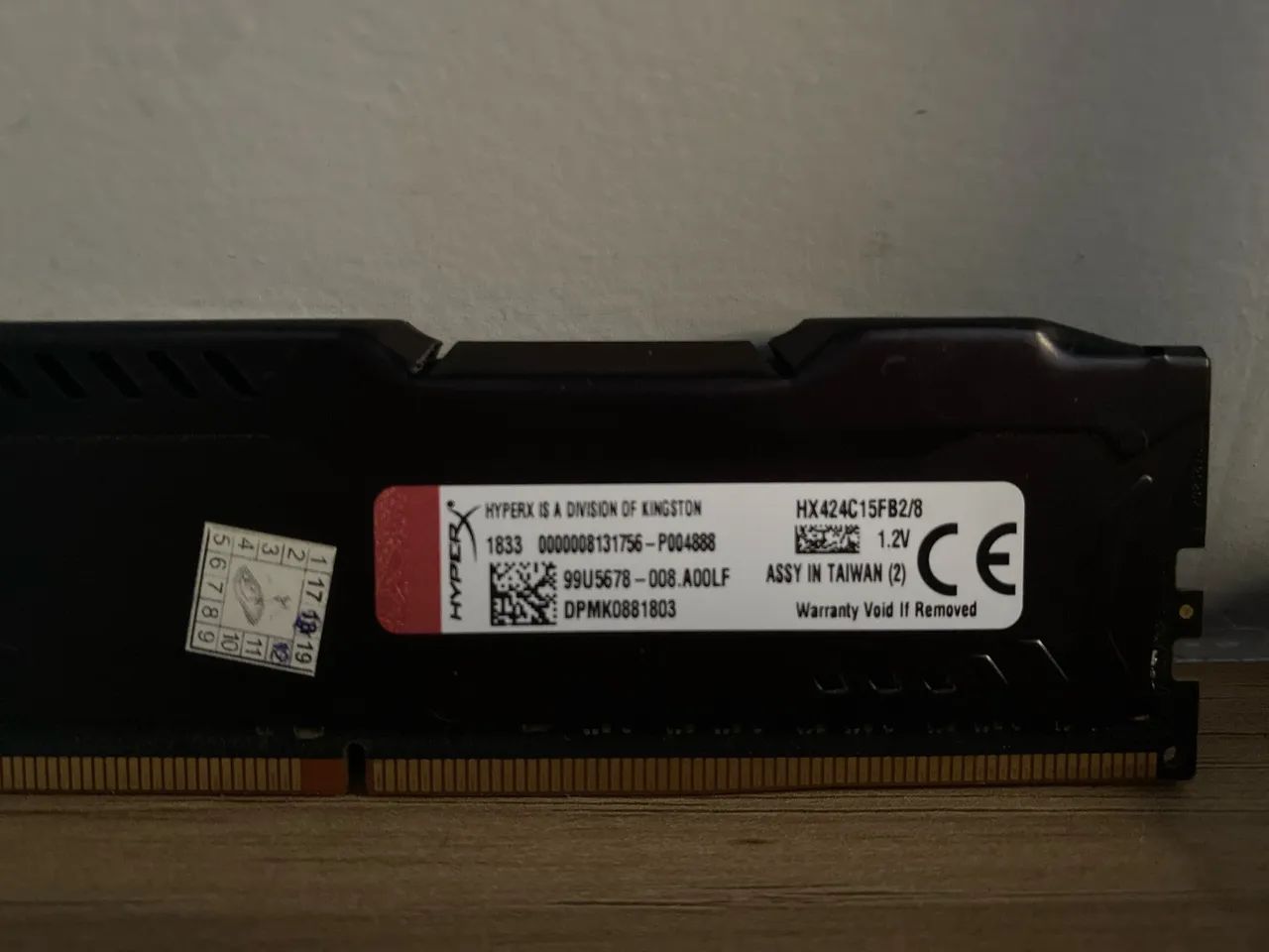 Vendo Memória RAM Hyperx Fury 8gb DDR4 - Foto 3