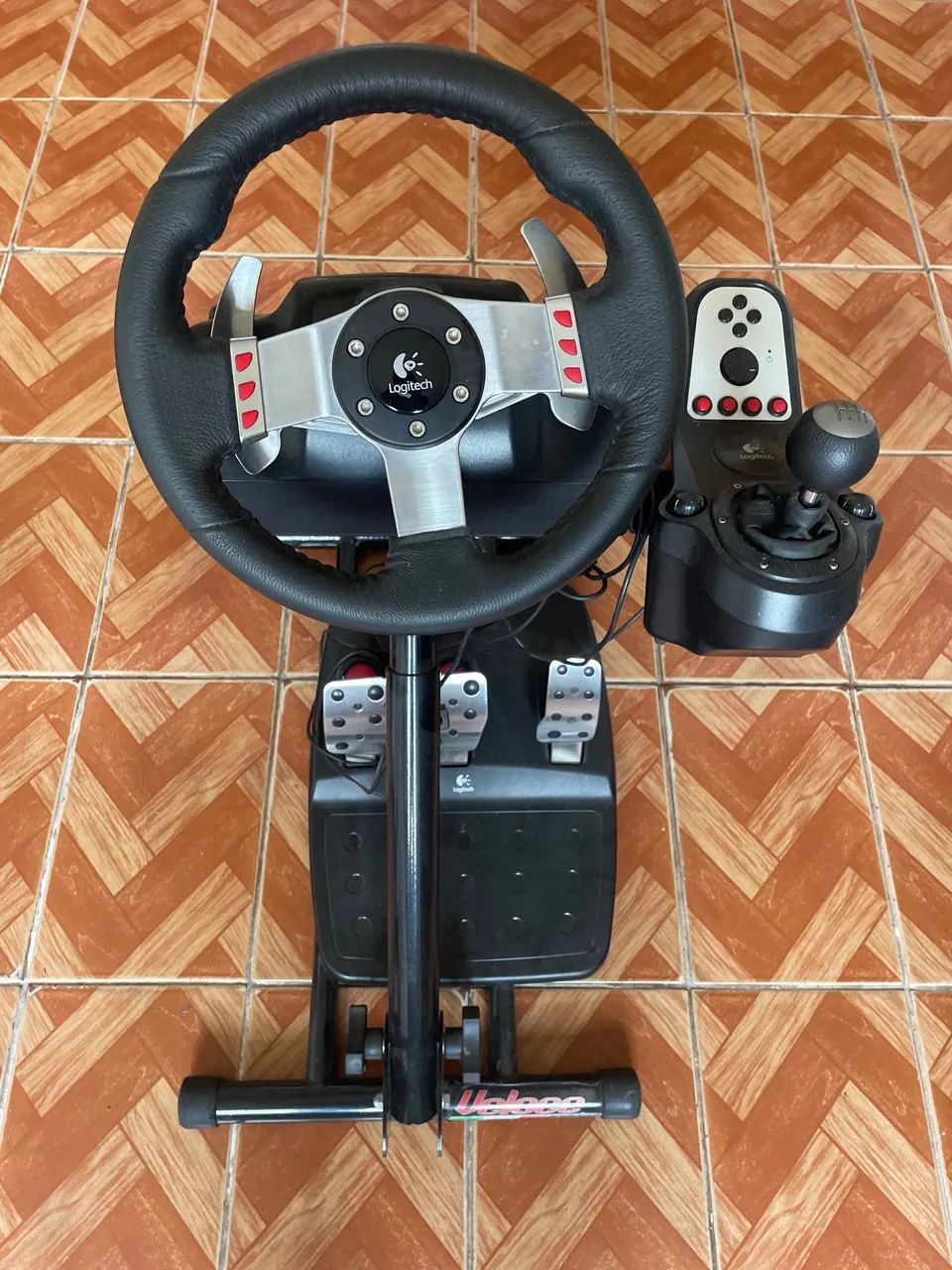 VOLANTE LONGITECH g27 COMPLETO