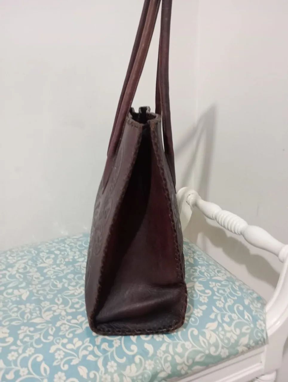 Bolsa de couro mexicana - Foto 5