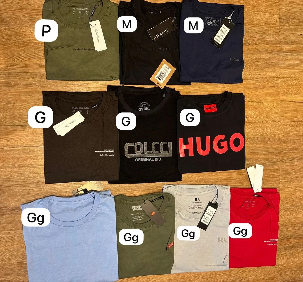 Lote de camisas premium 