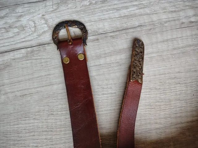 Bolsa e cinto com estilo medieval - Foto 3