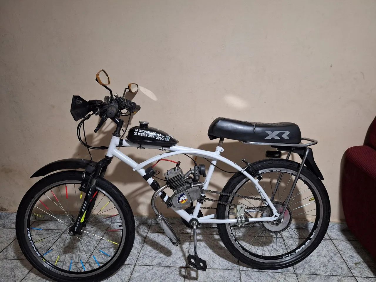 Bicicleta motorizada 80cc  - Foto 2