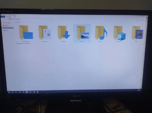 monitor LG FLATRON E2260 funcionando. 21,5 polegadas FHD - Foto 5