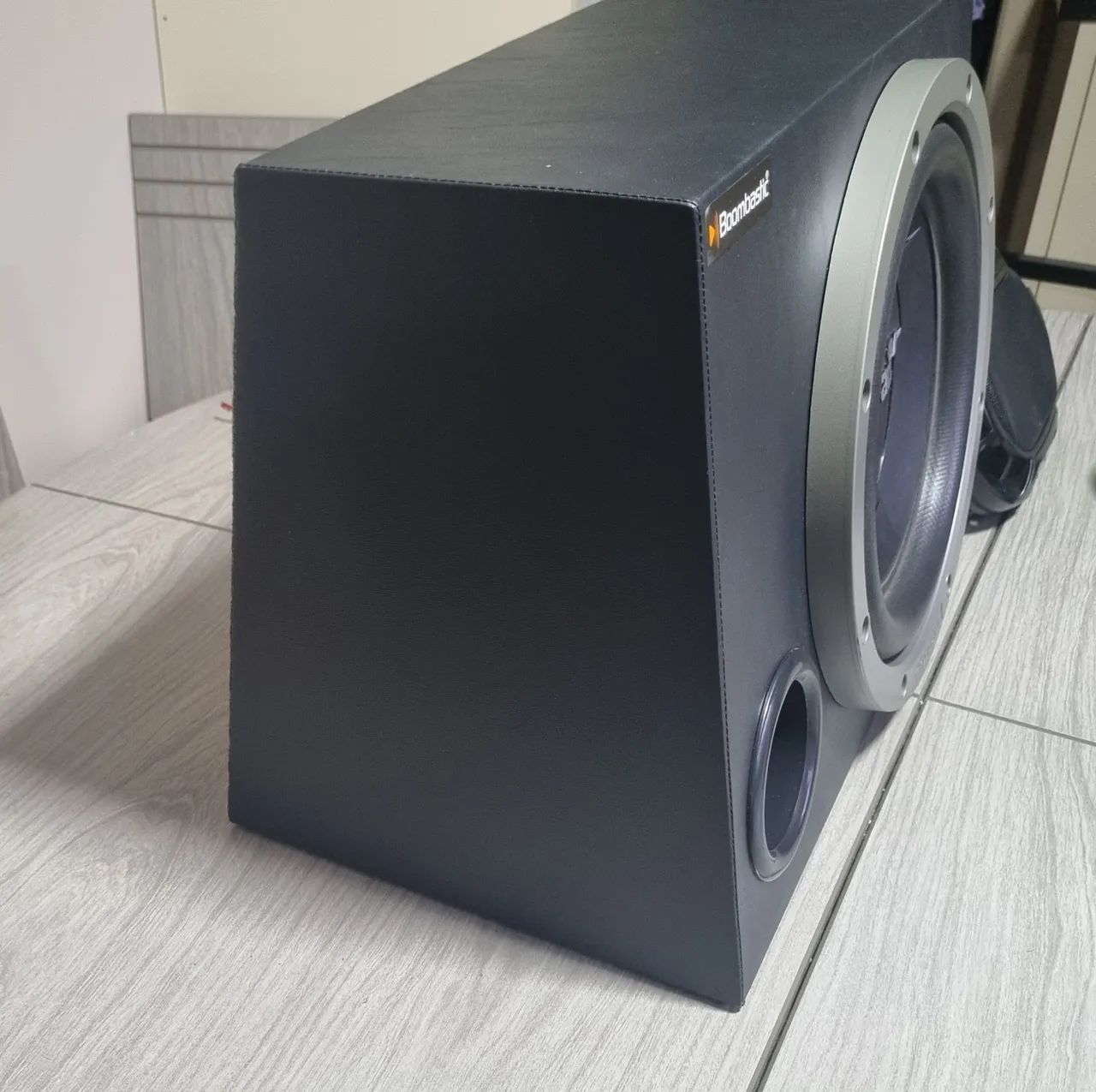 Subwoofer Roadstar dark face 12 pol cx nova frete a combinar