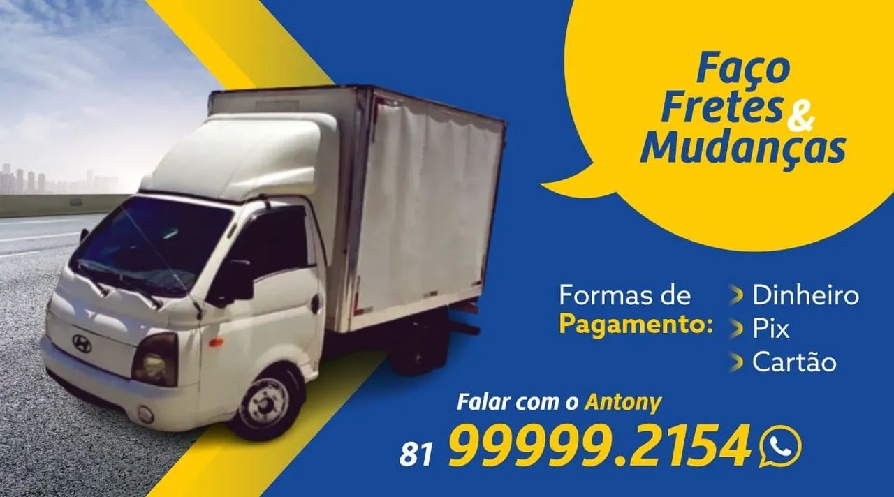 Mudança e frete