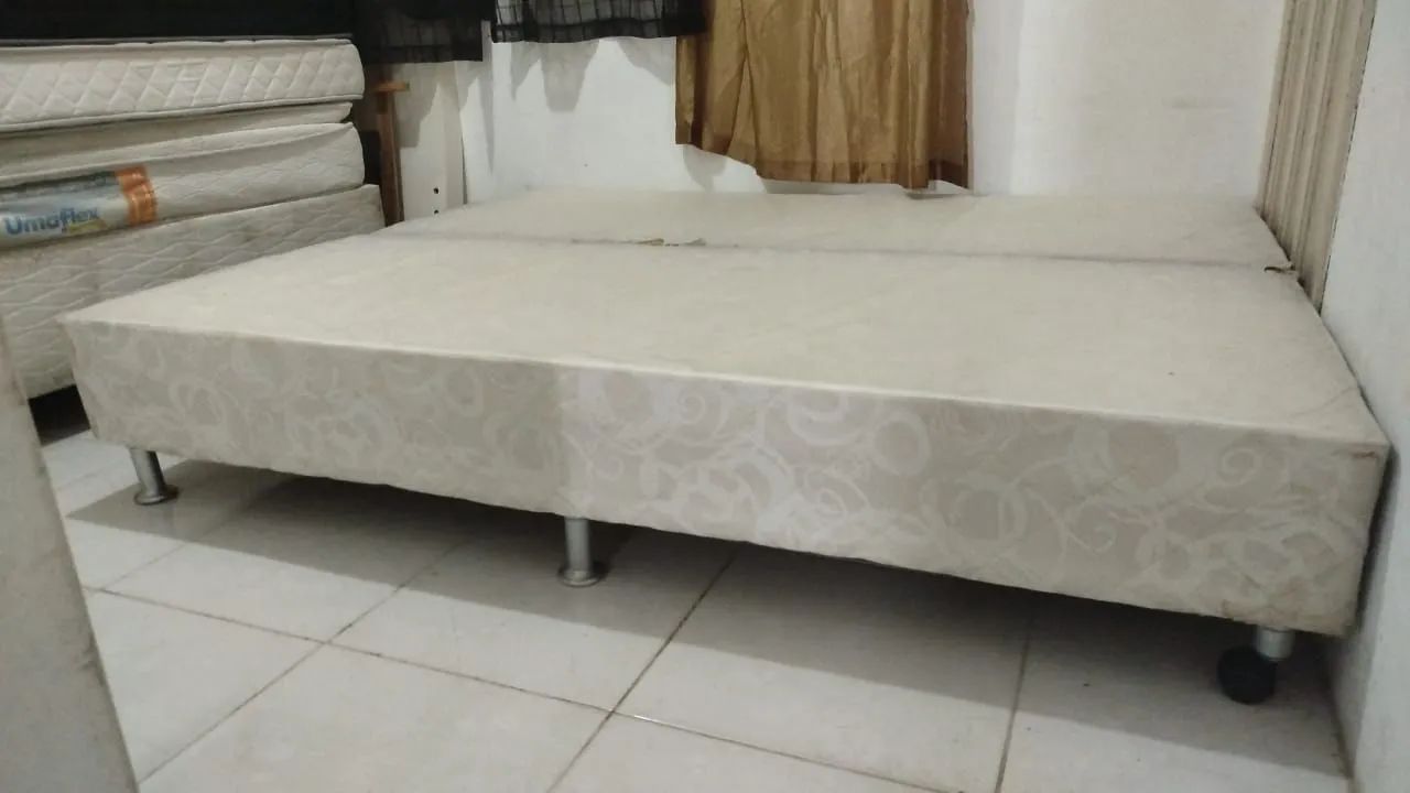 Base cama casal Queen, entrega grátis - Foto 2